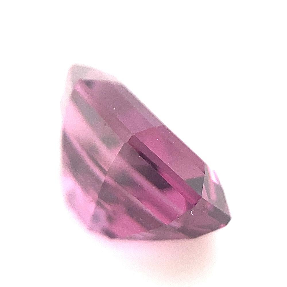 2.44ct Octagonal / Emerald Cut Purple Spinel from Sri Lanka Unheated For Sale 6