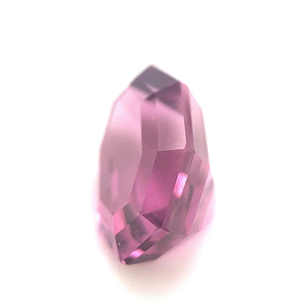 2.44ct Octagonal / Emerald Cut Purple Spinel from Sri Lanka Unheated For Sale 1