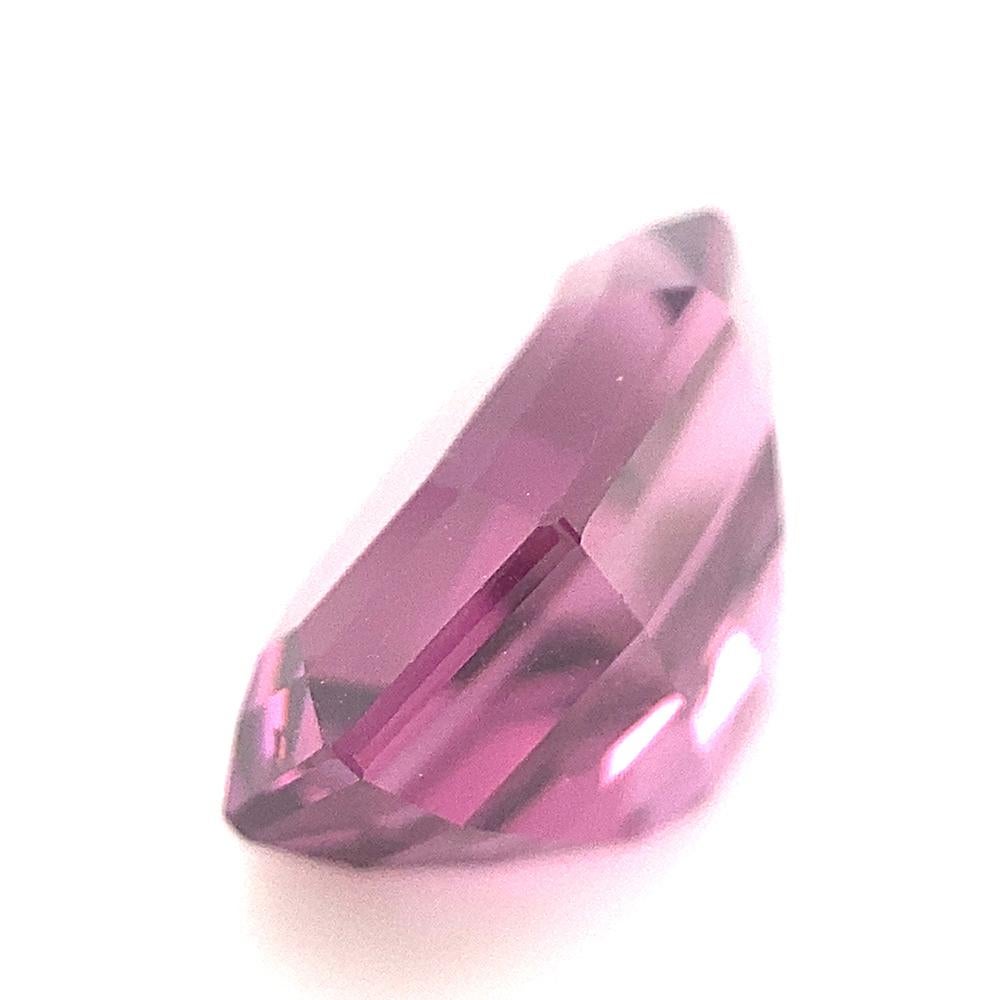2.44ct Octagonal / Emerald Cut Purple Spinel from Sri Lanka Unheated For Sale 2