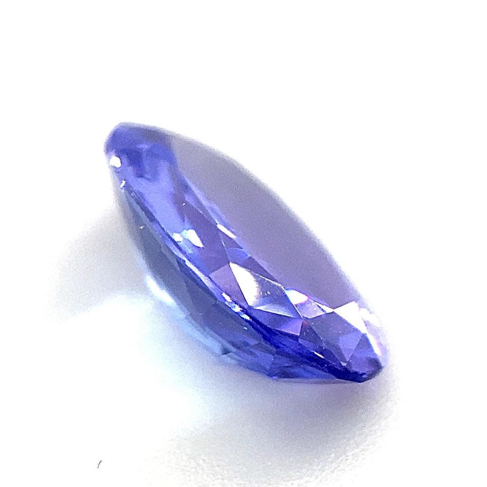 2.44ct Oval Violet Blue Tanzanite from Tanzania For Sale 4