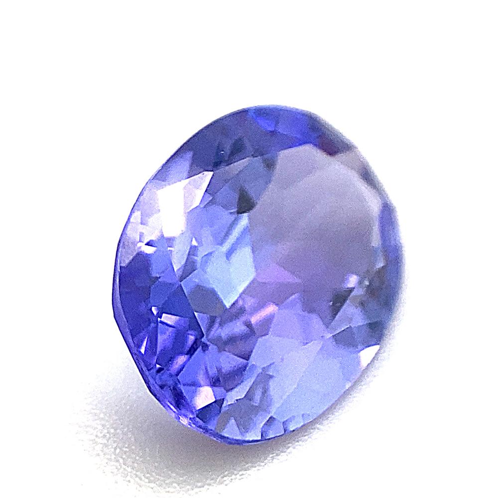 2.44ct Oval Violet Blue Tanzanite from Tanzania For Sale 5