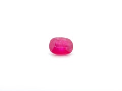 2.45 Carat GRS Certified Burma No Heat Cushion-Cut "Mogok" Ruby