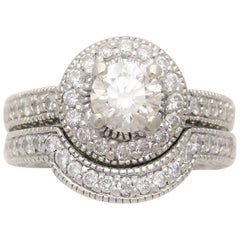 2.45 Carat Handcrafted Diamond Bridal Set 2.45 Carat Handcrafted Diamond Bridal Set