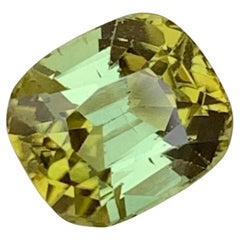 Used 2.45 Carat Natural Loose African Tourmaline Cushion Shape Gem For Jewellery 