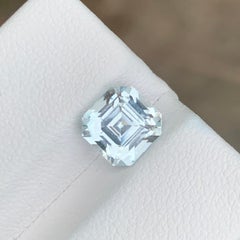2.45 Carat Natural Loose Aquamarine Octagon Shape Gemstone