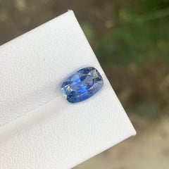 2.45 Carat Natural Loose Blue Sapphire Cushion Cut Gemstone