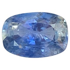 2.45 Carat Natural Loose Blue Sapphire Cushion Cut Gemstone