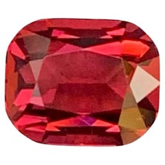 2.45 carati di granato rosso naturale sciolto, pietra tagliata a cuscino, gemma della Tanzania