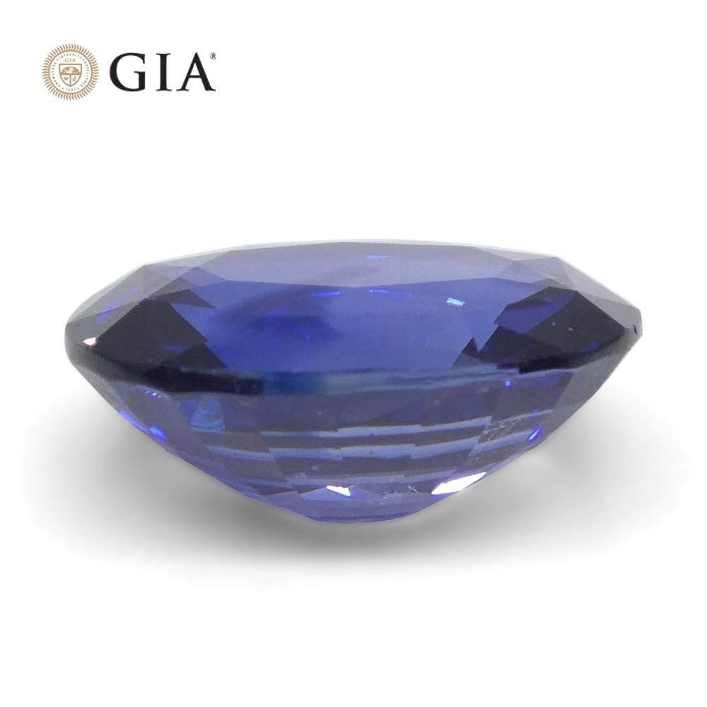 2.45ct Oval Blue Sapphire GIA Certified Sri Lanka For Sale 10