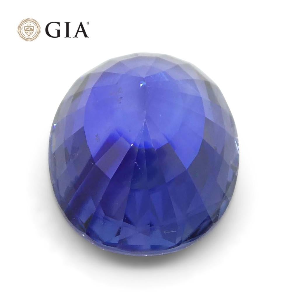 2.45ct Oval Blue Sapphire GIA Certified Sri Lanka For Sale 14