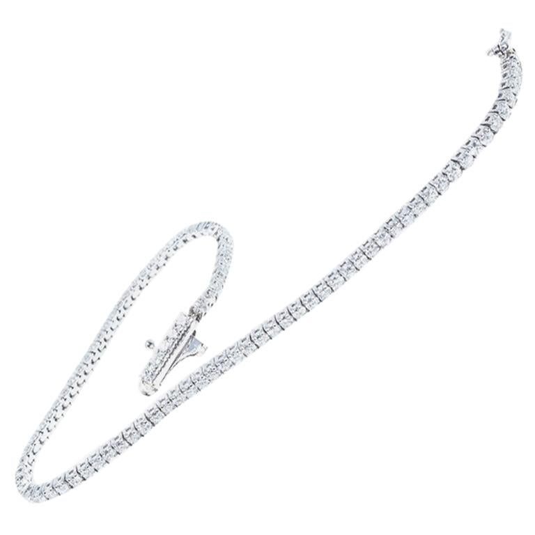 2.46 Carat Diamond Tennis Bracelet