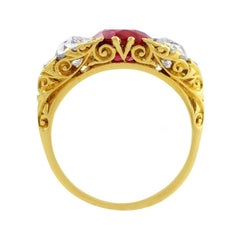 2.46 Carat Ruby Ring AGL Certified