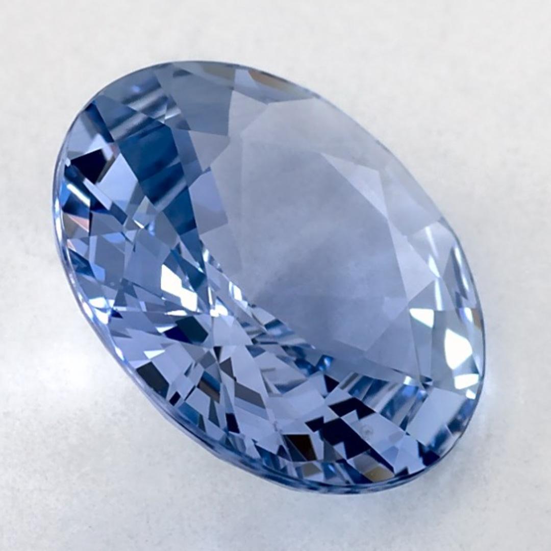 2.46 Karat Blauer runder Saphir, loser Edelstein (Rundschliff) im Angebot