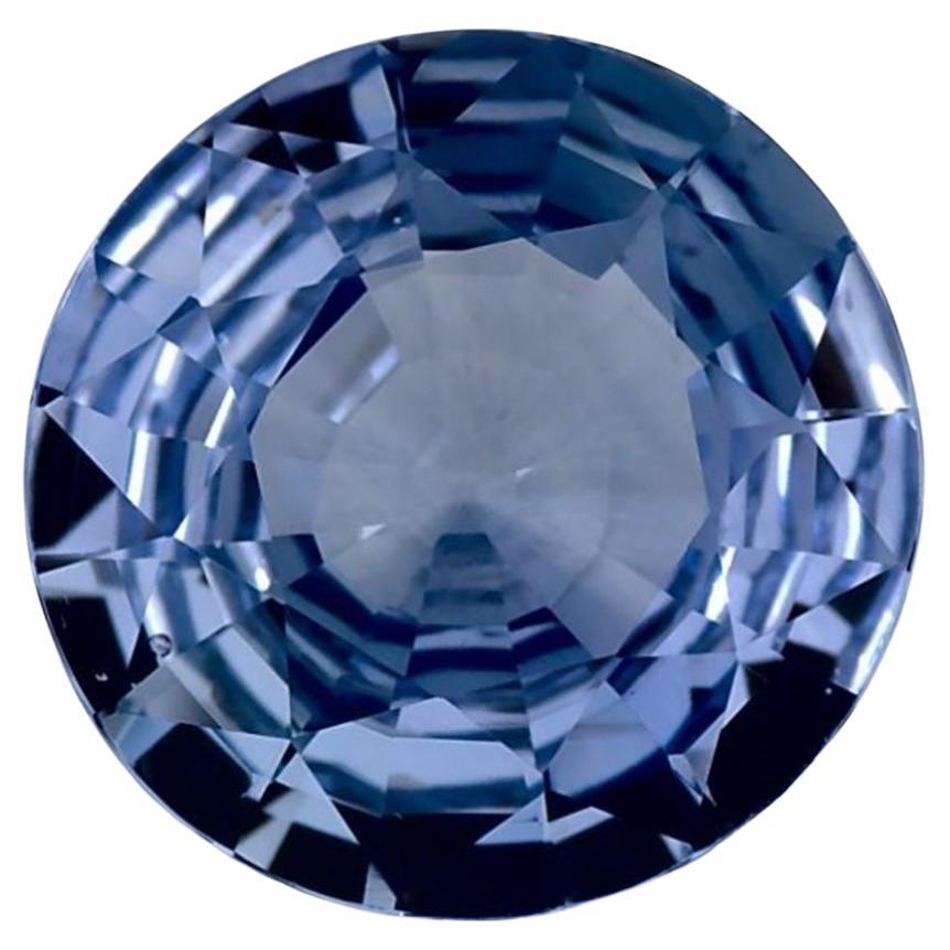 2.46 Ct Blue Sapphire Round Loose Gemstone (pierre précieuse en vrac)