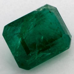 2.46 Ct Emerald Octagon Loose Gemstone