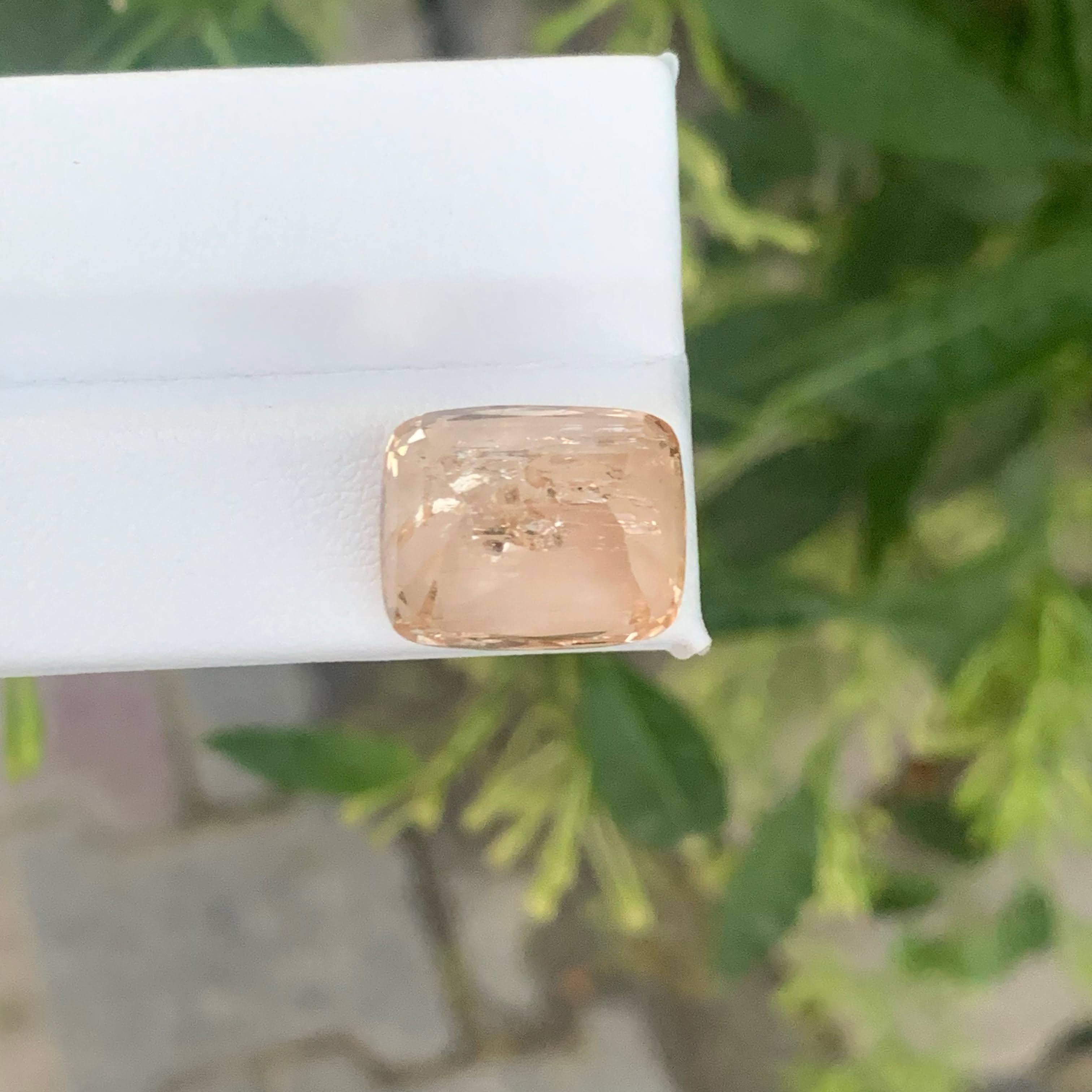 24,65 Karat Natürlicher loser Imperial Topas Stein Cushion Cut Pakistanischer Edelstein (Kissenschliff) im Angebot
