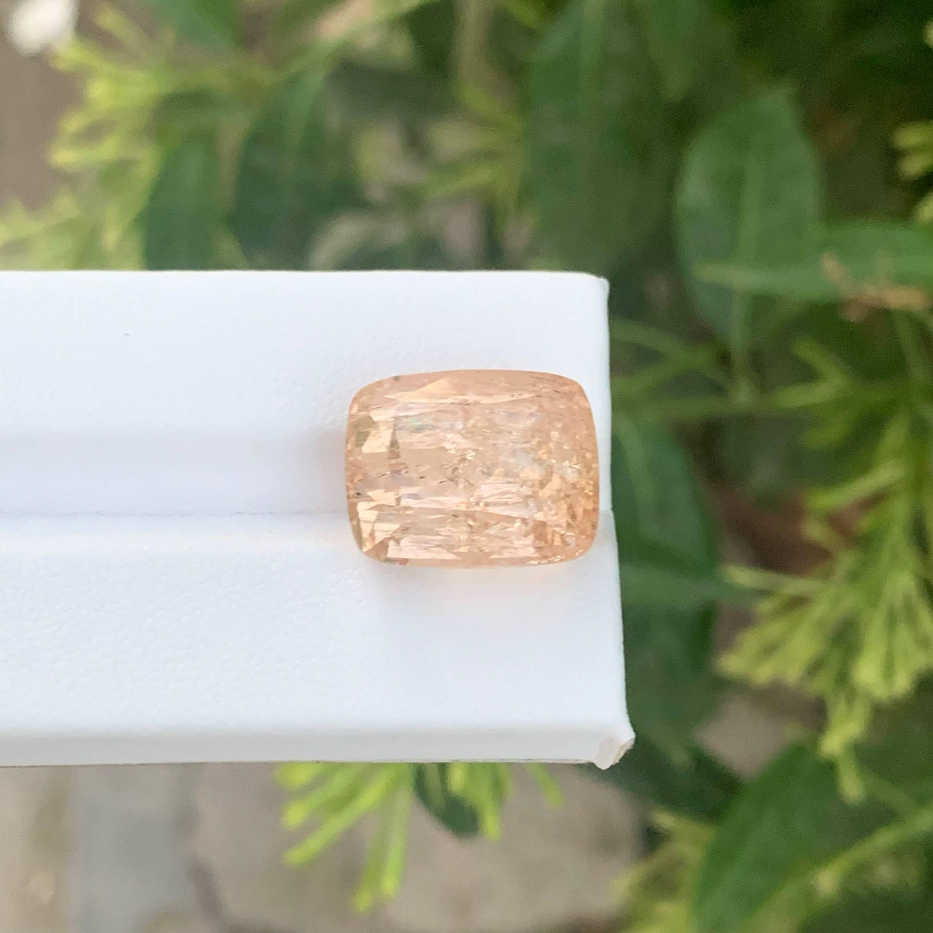 24,65 Karat Natürlicher loser Imperial Topas Stein Cushion Cut Pakistanischer Edelstein für Damen oder Herren im Angebot