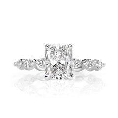 2.46ct Radiant Cut Diamond Engagement Ring