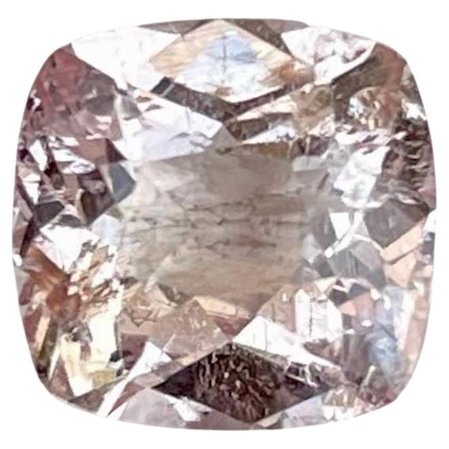2.47 carats Peach Topaz Stone Cushion Cut Natural Pakistani Gemstone