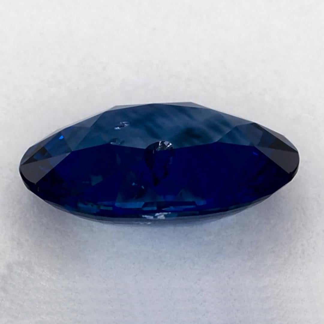 2.47 Karat Blauer Saphir Oval Loser Edelstein im Zustand „Neu“ im Angebot in Fort Lee, NJ
