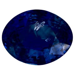 2.47 Ct Blue Sapphire Oval Loose Gemstone