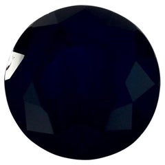 2.47 ct Zafiro Azul Redondo Gema Suelta