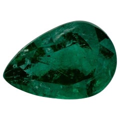 2.47 Ct Emerald Pear Loose Gemstone