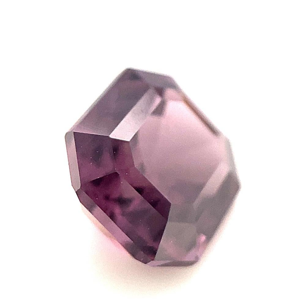 2.47ct Square Purple Spinel from Sri Lanka Unheated For Sale 4