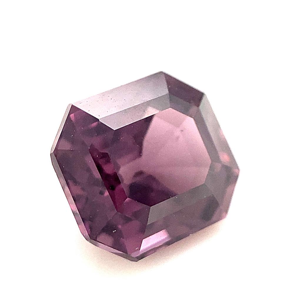2.47ct Square Purple Spinel from Sri Lanka Unheated For Sale 5
