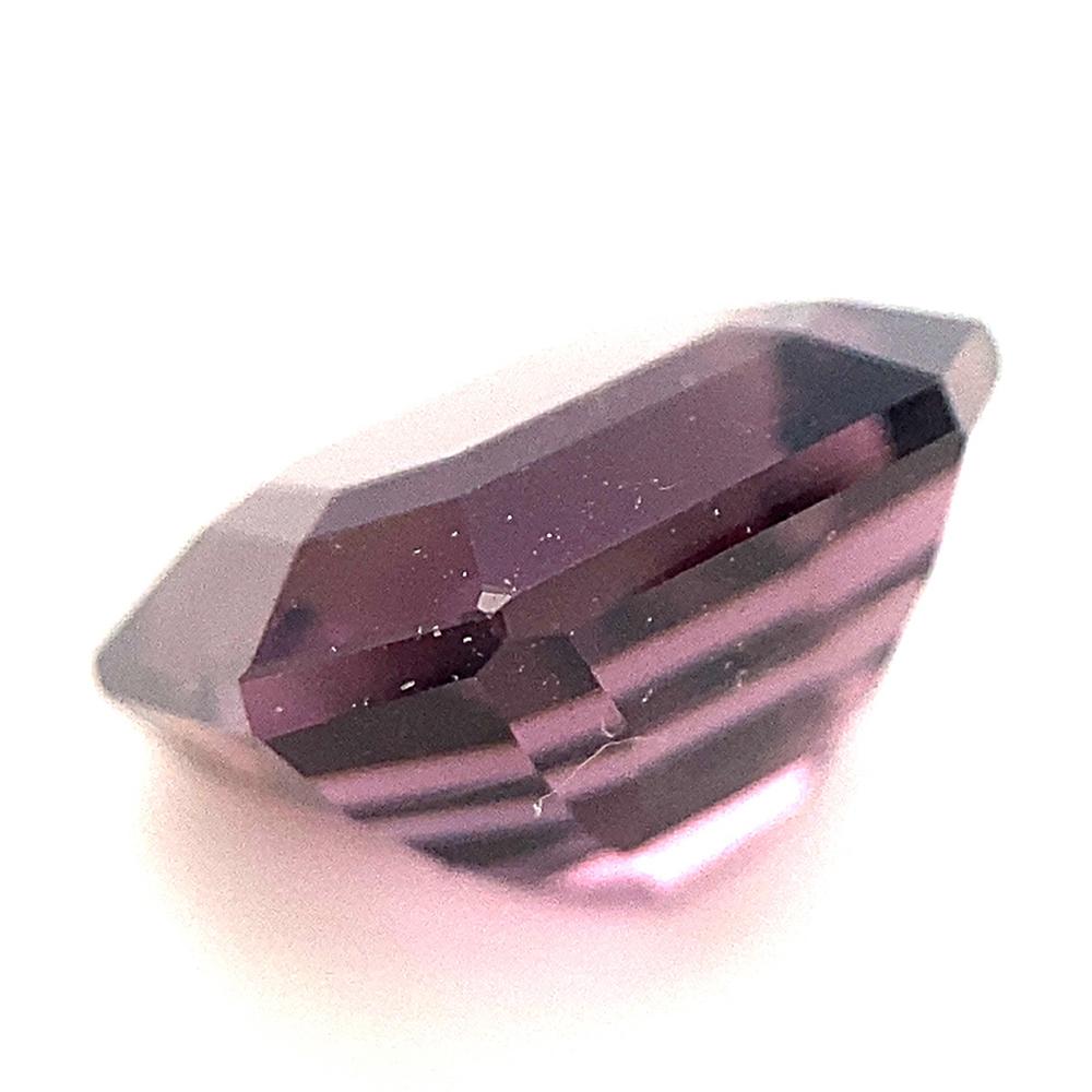Women's or Men's 2.47ct Square Purple Spinel from Sri Lanka Unheated For Sale