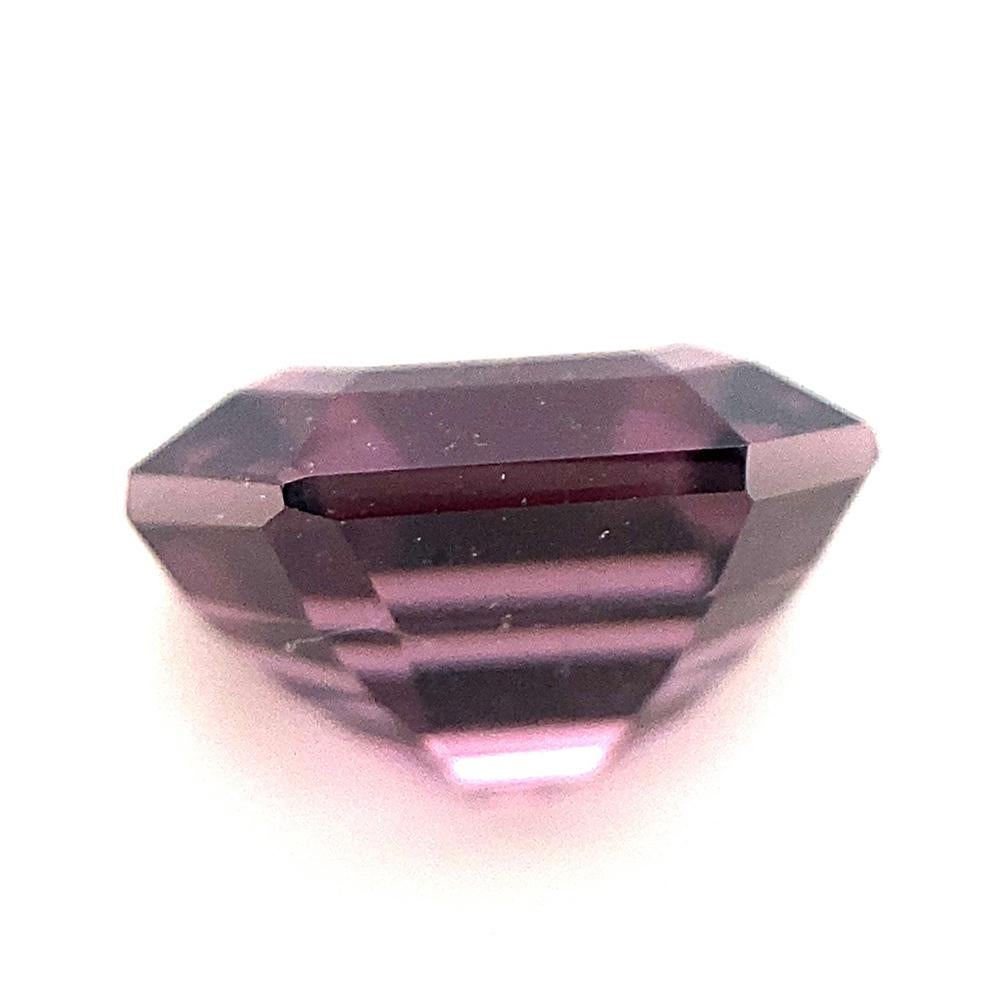 2.47ct Square Purple Spinel from Sri Lanka Unheated For Sale 1