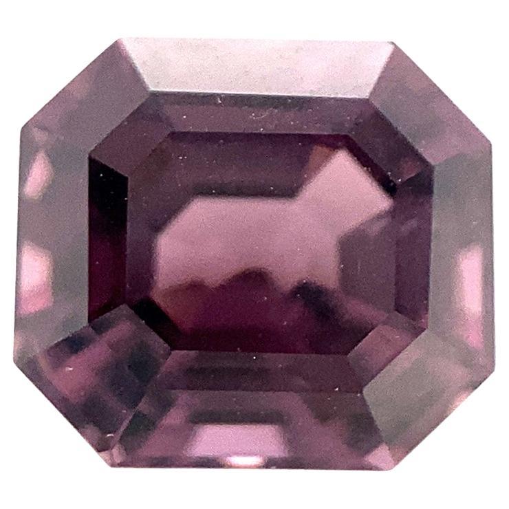 2.47ct Square Purple Spinel from Sri Lanka Unheated For Sale