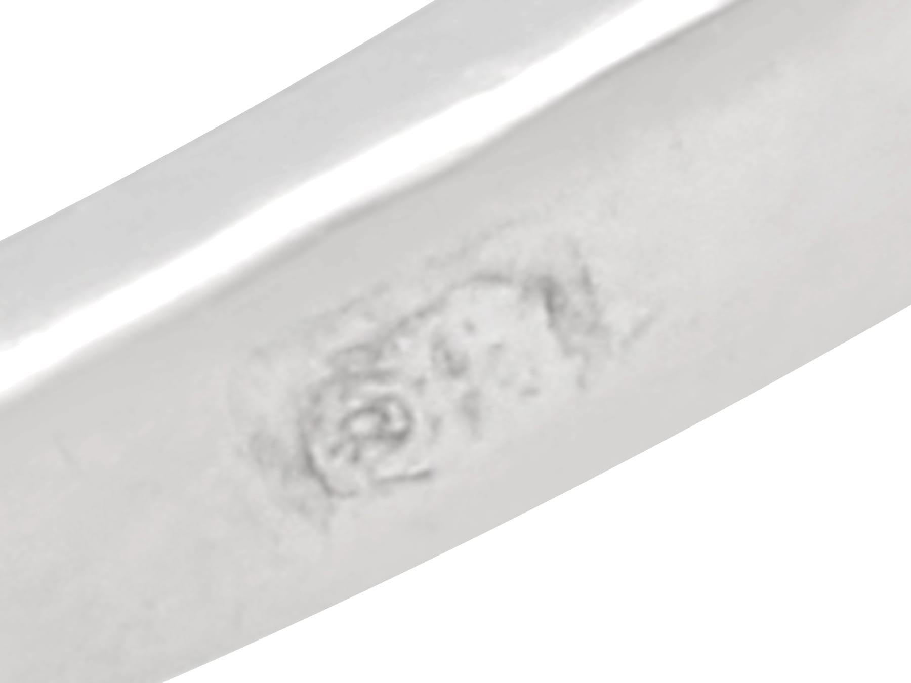 Platinring mit 2,48 Karat Ceylon-Saphir und 0,96 Karat Diamant, um 1935 im Angebot 2