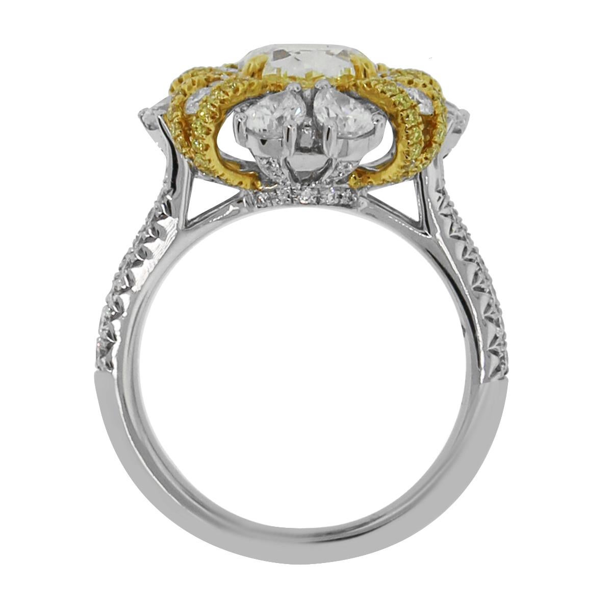 Oval Cut 2.48 Carat GIA Certified Diamond Ring
