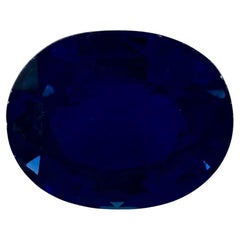 2.48 Ct Blue Sapphire Oval Loose Gemstone