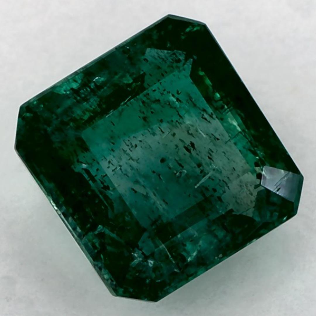 Taglio Asscher 2.48 Ct Smeraldo Asscher Gemma sciolta in vendita