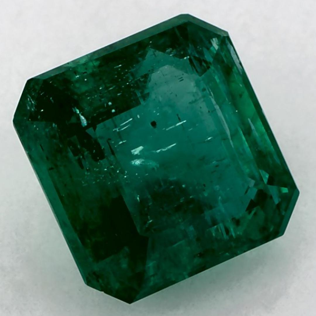 Taglio Asscher 2.48 Ct Smeraldo Asscher Gemma sciolta in vendita