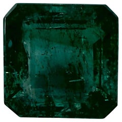 2.48 Ct Emerald Asscher Loose Gemstone