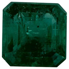 2.48 Ct Emerald Asscher Loose Gemstone