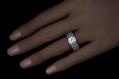 2.48 Ct Old European Cut Diamond Engagement Ring