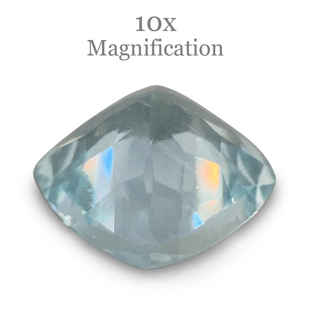 2.48ct Cushion Aquamarine In New Condition For Sale In Toronto, Ontario