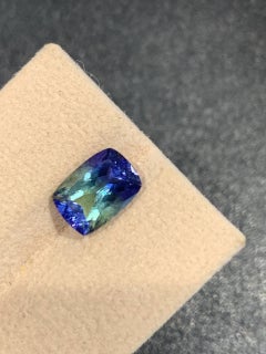 2,49 carats, tanzanite facettée non traitée