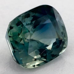 2.49 carati di zaffiro blu a cuscino, gemma sfusa
