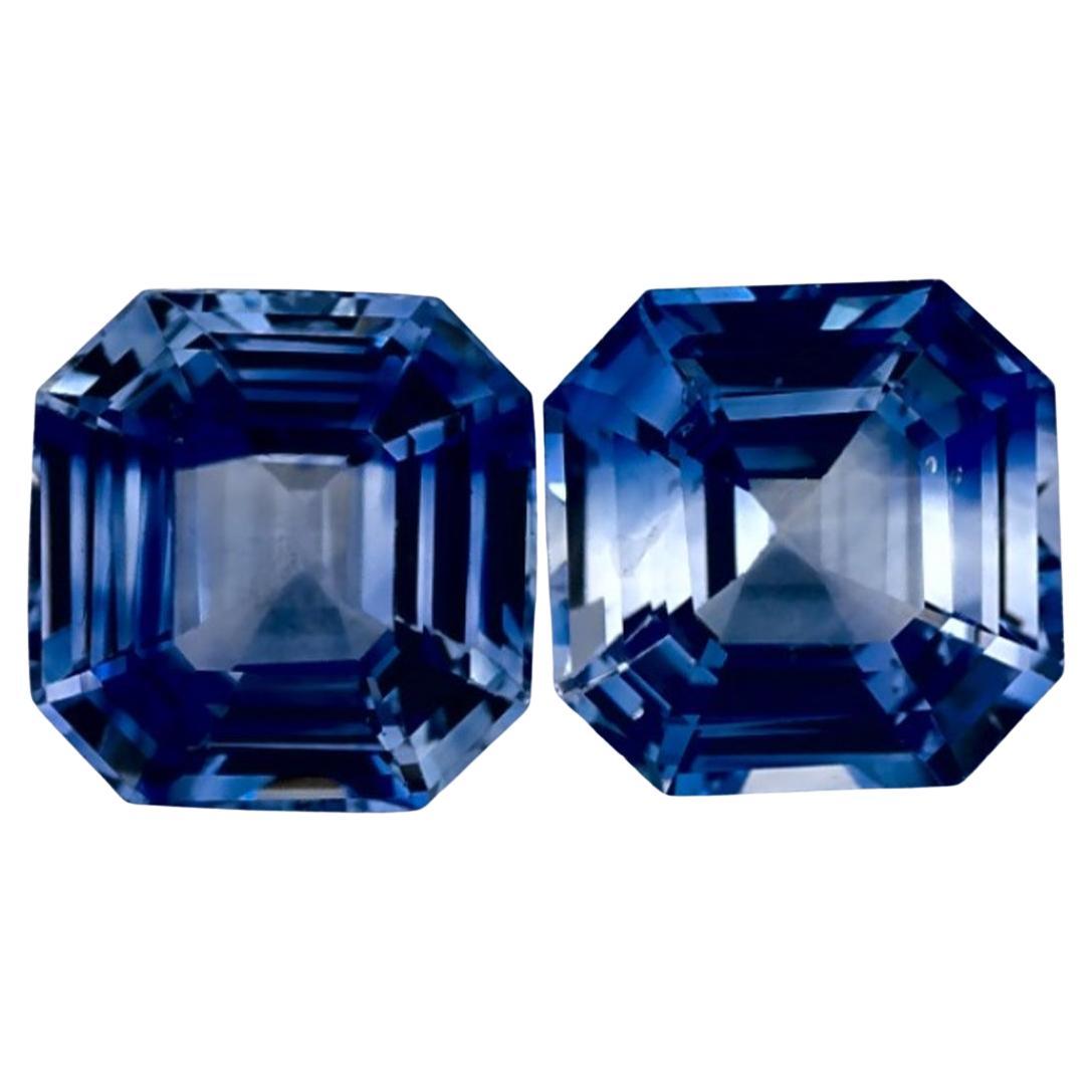 2.49 Ct Blue Sapphire Octagon Loose Gemstone
