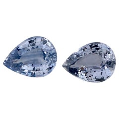 2.49 Ct Blue Sapphire Pear Loose Gemstone