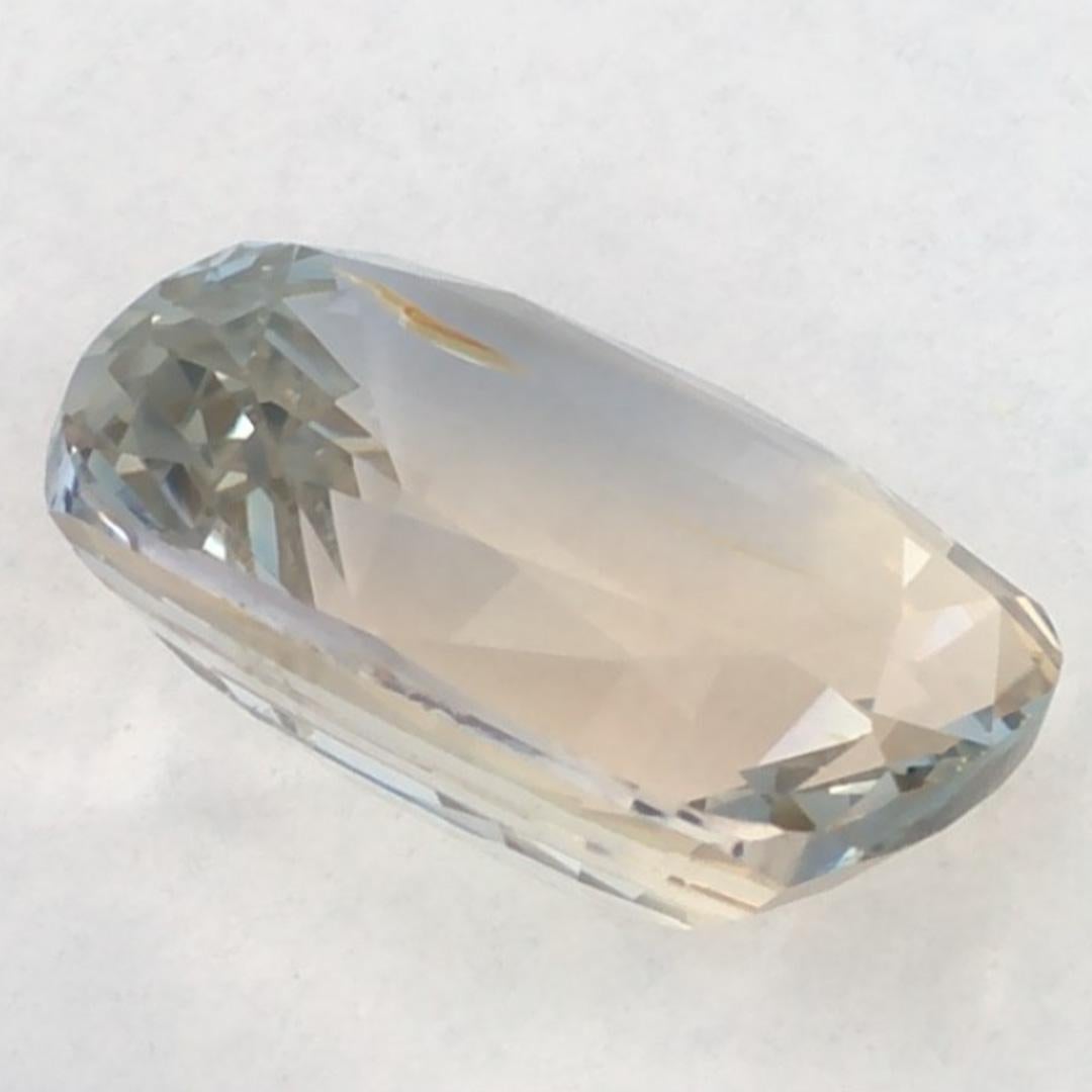 2.49 carati di zaffiro giallo a cuscino, gemma sciolta in vendita 1