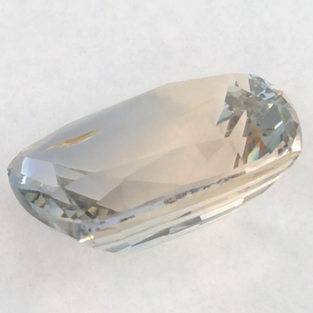 2.49 carati di zaffiro giallo a cuscino, gemma sciolta in vendita 3