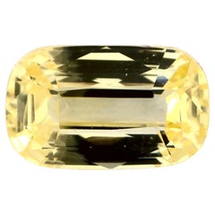 2.49 Ct Yellow Sapphire Cushion Loose Gemstone