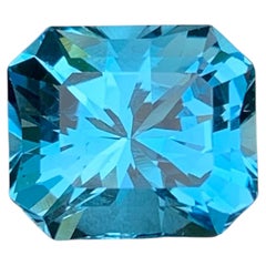 Topaze naturelle en vrac de 24,90 carats, couleur bleu ciel, pour pendentif – African Gems