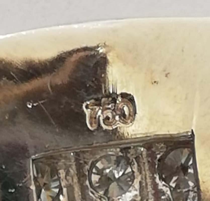 Donna 24,93 carati di diamanti, rubini, oro bianco 18 carati Bracciale moderno. in vendita